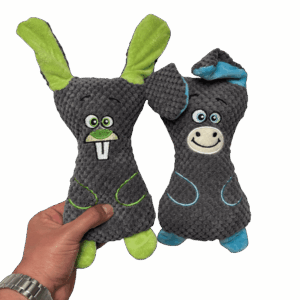 Csipogó plüss mozgó füllel