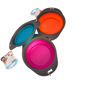 Hordozható, összecsukható tál